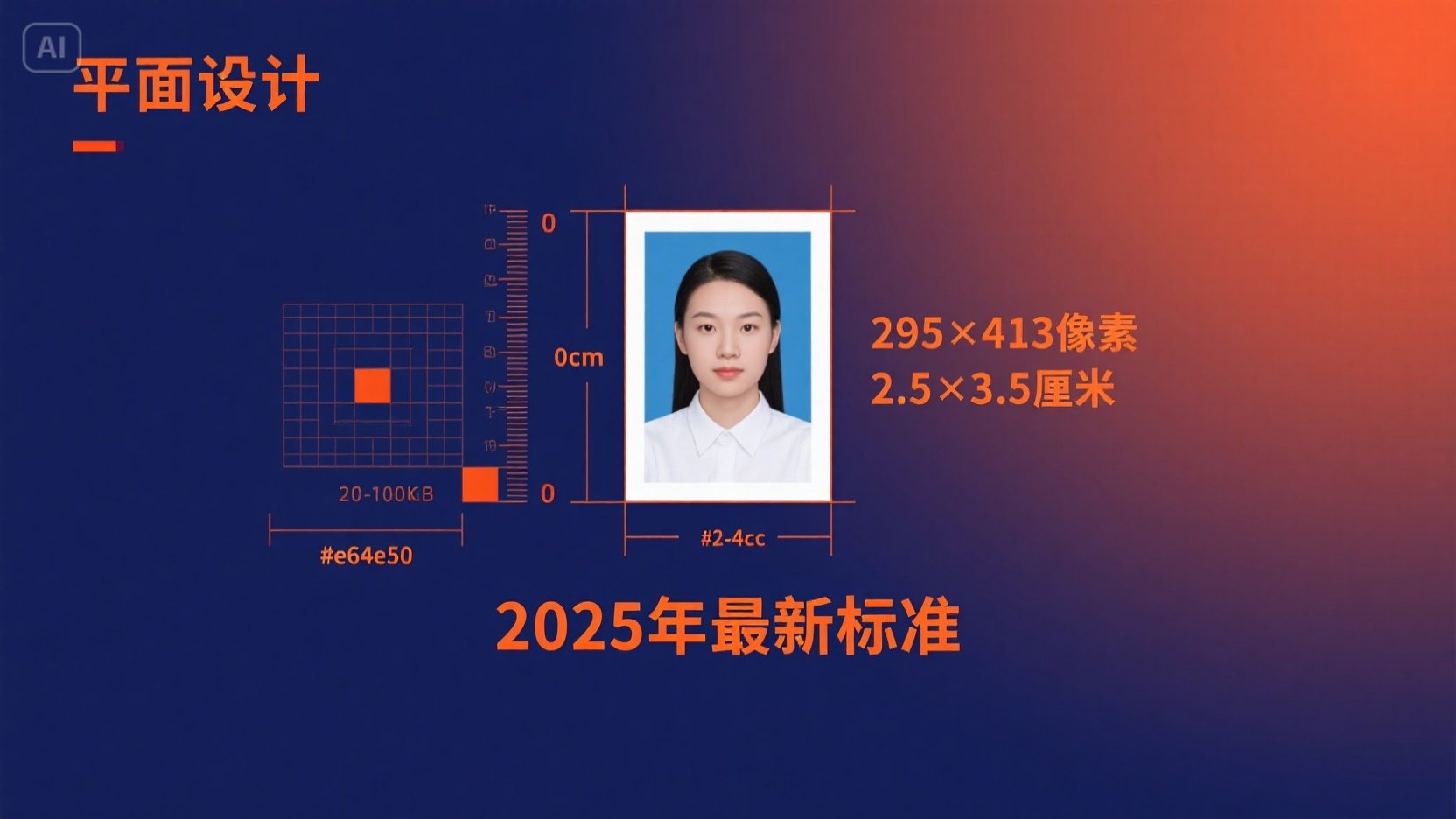 一寸证件照尺寸大小全攻略:2025年最新标准规格对照表 - 报名照 - 考试证件照在线制作平台